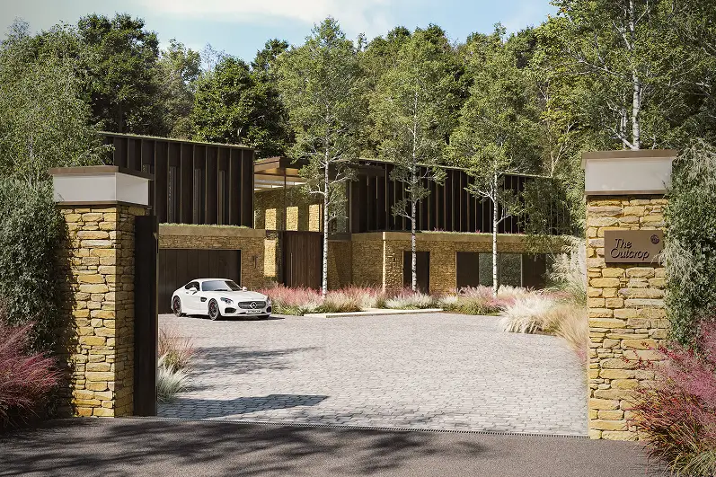 The Outcrop Rear View